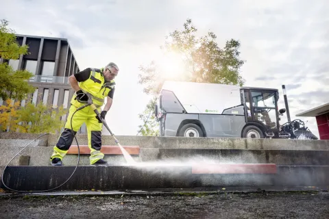 Kärcher Városseprő gép MC 250 Zero Emission