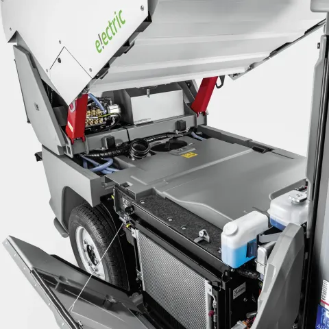 Kärcher Városseprő gép MC 250 Zero Emission