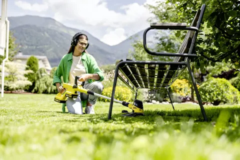 K&auml;rcher Akkumul&aacute;toros szeg&eacute;lyv&aacute;g&oacute; LTR 3-18 Dual Battery Set