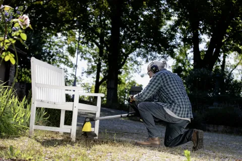 K&auml;rcher Akkumul&aacute;toros gyomelt&aacute;vol&iacute;t&oacute; WRE 18-55