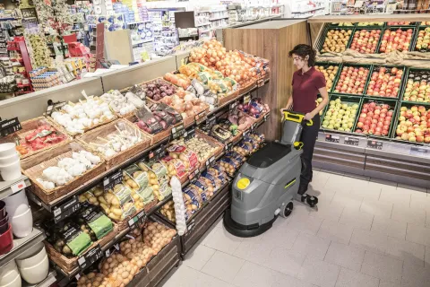 Kärcher Súroló-szívógép BD 43/25 C Classic Bp Pack 80Ah